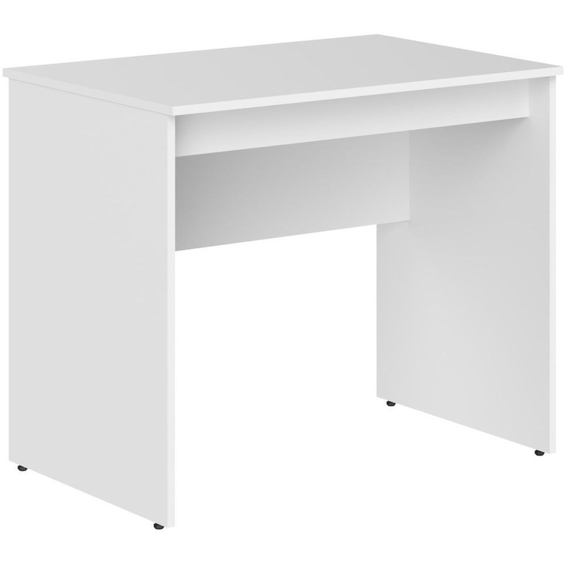 Изображение товара Стол прямой Simple S-900 белый 900х600х760 мм ЛДСП ПВХ регулируемые опоры