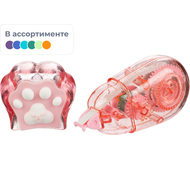 Изображение товара Корректирующая лента MG Lovely Kitty 5 мм 6 м для исправления ошибок