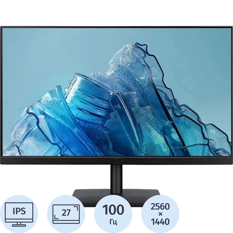 Изображение товара Уценка. Монитор 27 Acer V277UEbmiipxv чёрный (UM.HV7CD.E01). уц_тех