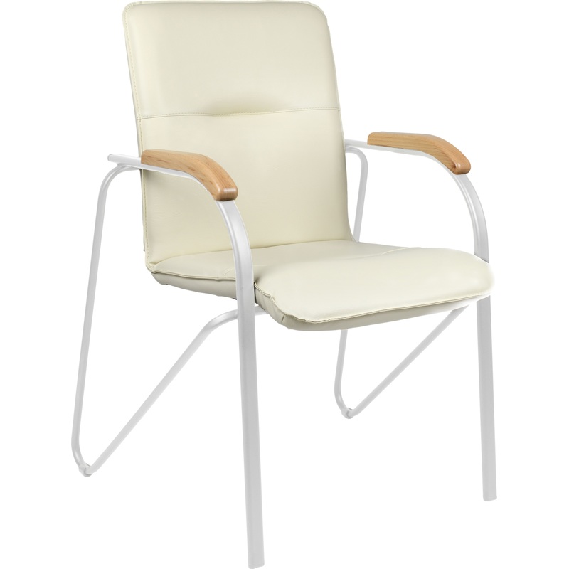 Изображение товара Конференц-кресло Easy Chair Samba Silver с износостойкой экокожей