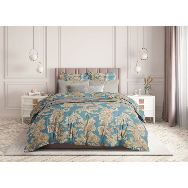 Изображение товара Комплект постельного белья Guten Morgen Kamilla 1.5-спальное сатин 70x70 см