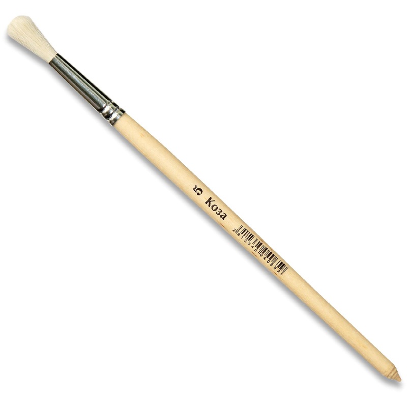 Изображение товара Кисть Комус Класс (№1 School) круглая коза №5