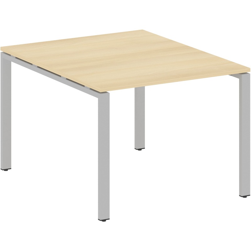 Изображение товара Стол для переговоров Metal System БП.ПРГ-1.1 акация лорка/серый