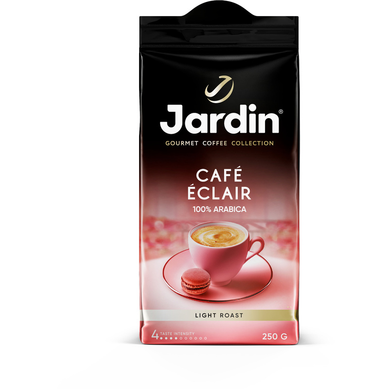 Изображение товара Кофе молотый Jardin Eclair 250 г - gourmet-бленд из 100% арабики