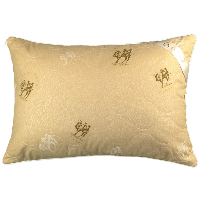 Изображение товара Подушка Selena Sky Line 50х70 см полиэфирное волокно-верблюжья шерсть/тик