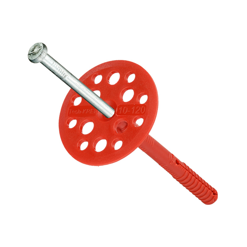 Изображение товара Дюбель тарельчатый Tech-Krep 10х120 мм (50 штук в упаковке, 101933)