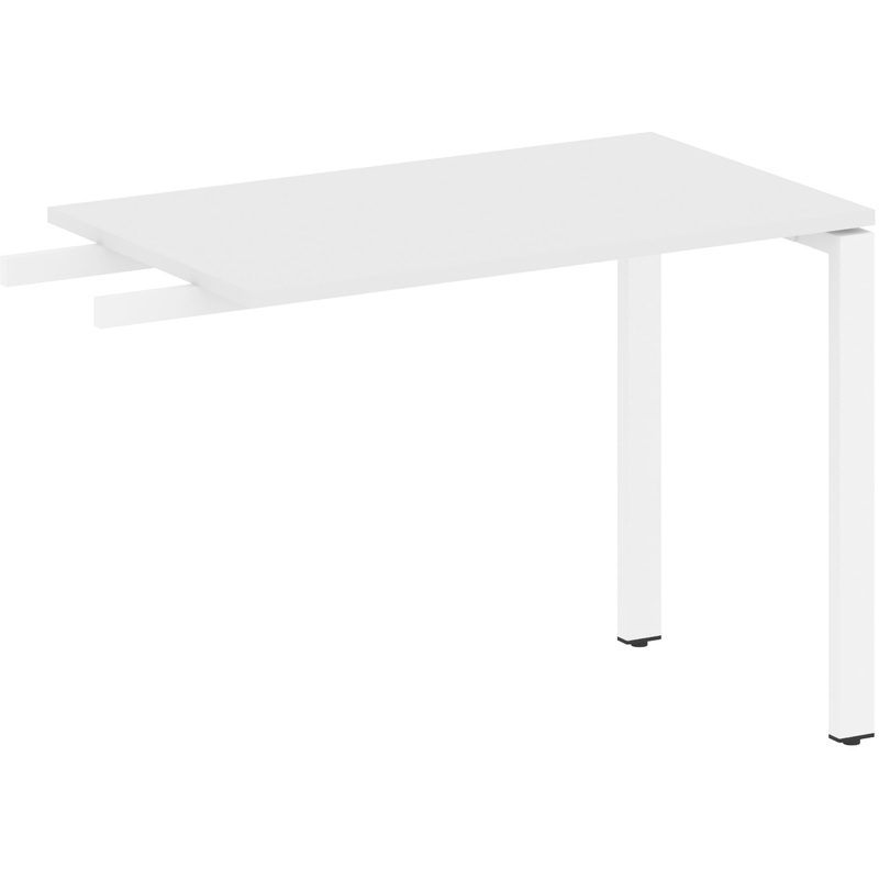 Изображение товара Приставка-брифинг Metal System Style БП.ПР-3 белая 1000x600x750 мм