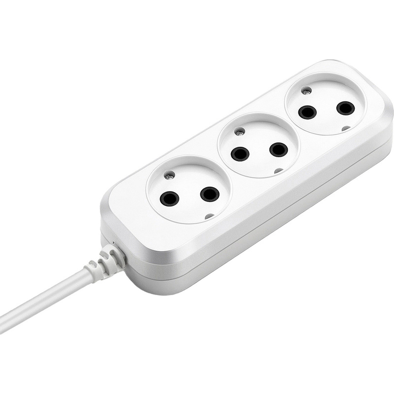 Изображение товара Удлинитель Buro BU-PSL3.5/W на 3 розетки и 5 метров