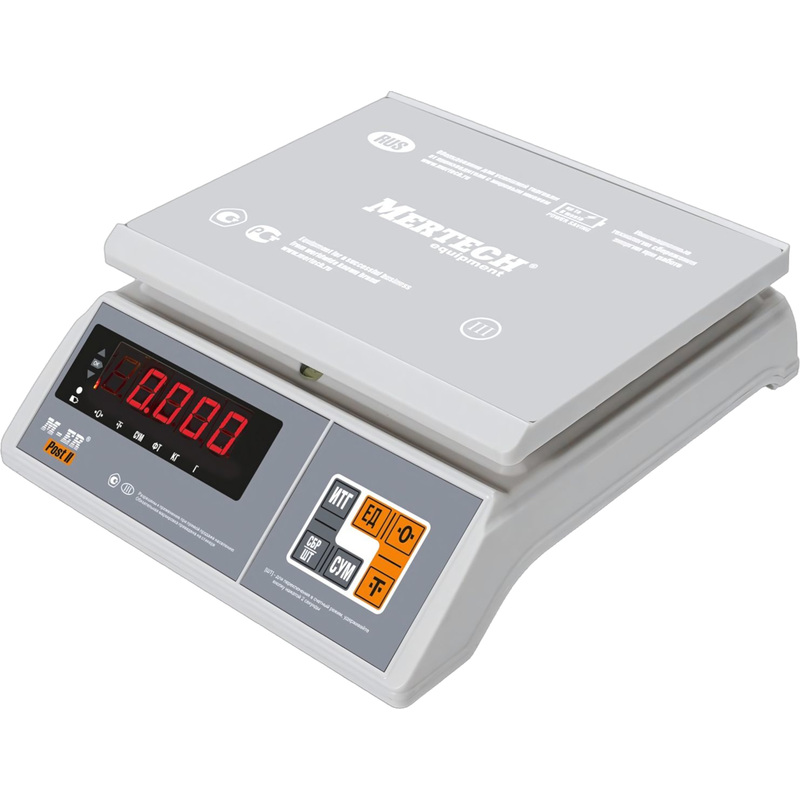 Изображение товара Весы торговые M-ER 326AFU-32.1 с LCD дисплеем