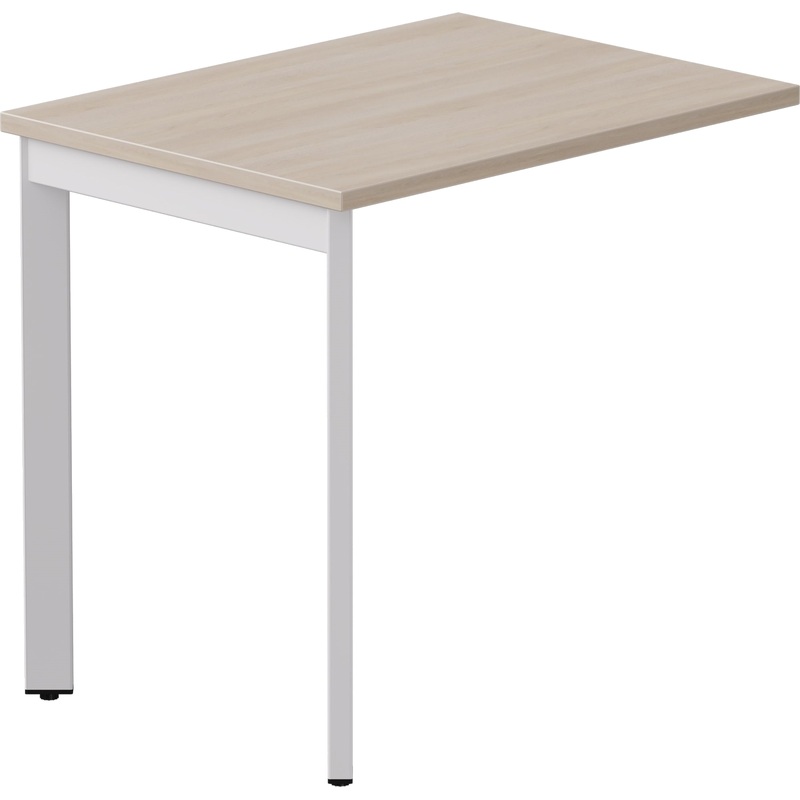 Изображение товара Приставка-брифинг EVO 254B2101DY9003 дуб соната/белый офисная мебель