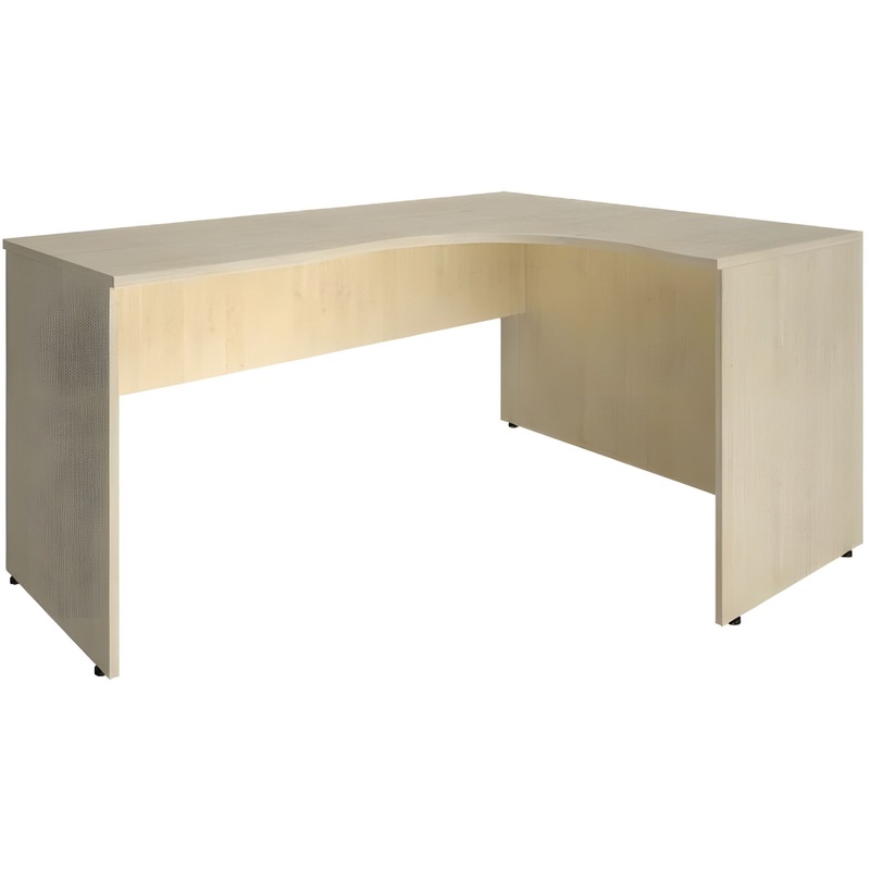 Изображение товара Угловой рабочий стол Riva А.СА-4 Пр правый клен 1600х1200х750 мм уценка