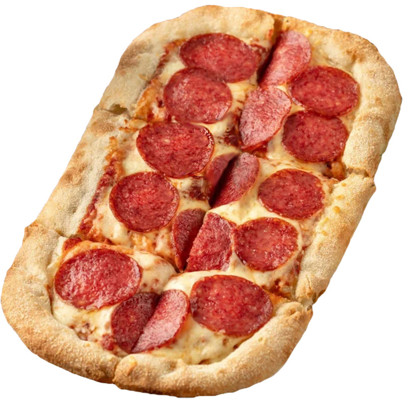 Изображение товара Пицца Римская Пепперони 1 шт. традиционное воздушное тесто с острым соусом