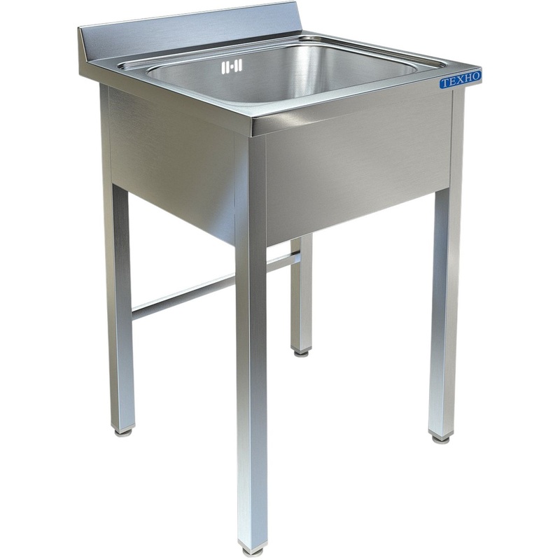 Изображение товара Моечная ванна Техно-ТТ ВМ-12/557 из нержавеющей стали 600х700х850 мм