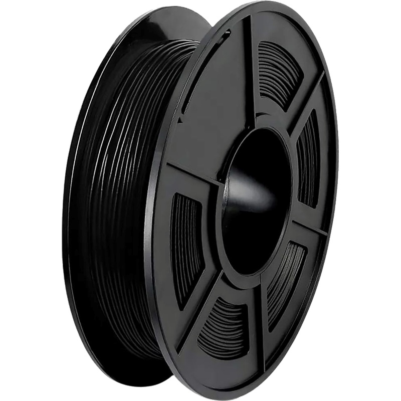 Изображение товара Пластик TPU NV Print NV-3D-TPU-BLACK 1.75 мм 0.5 кг для гибких деталей