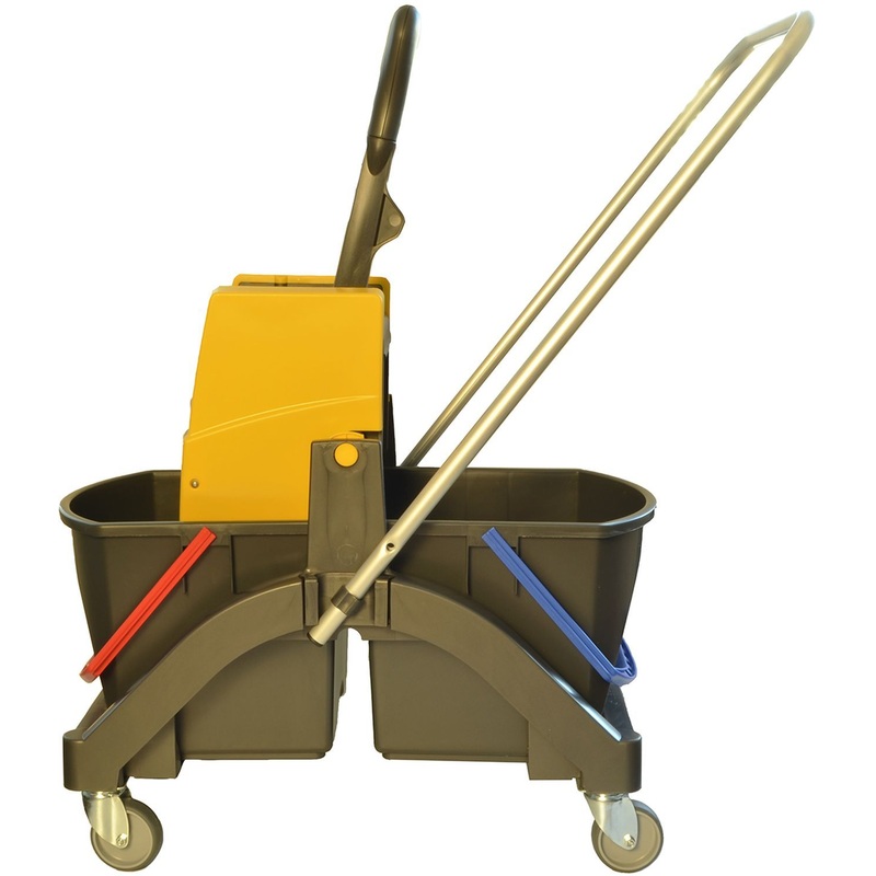 Изображение товара Уборочная тележка Vermop Аква 2x17л, Германия, для влажной уборки