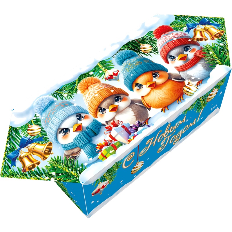 Изображение товара Новогодний сладкий подарок РОКО Зимние друзья 400 г