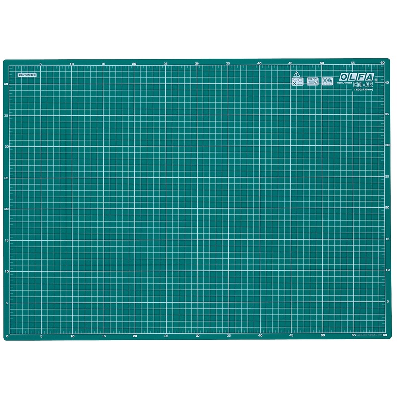 Изображение товара Коврик для резки OLFA 3-слойный формат A2 двусторонний 620х450 мм