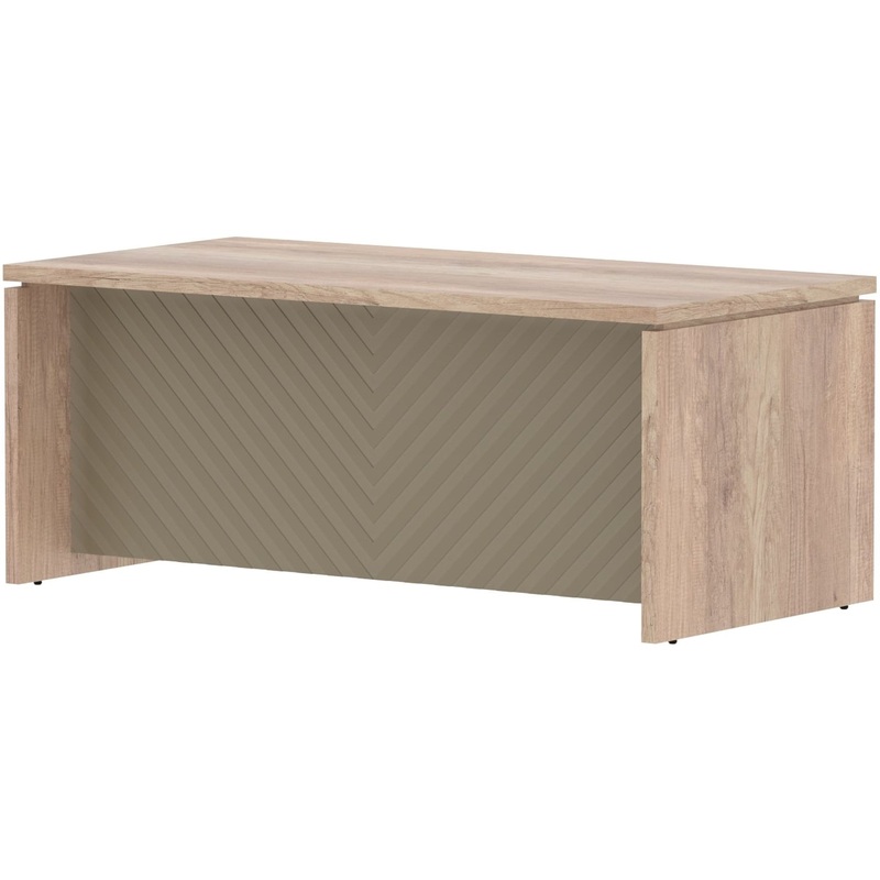 Изображение товара Стол руководителя письменный Torr Lux дуб каньон капучино 1800х900х750 мм