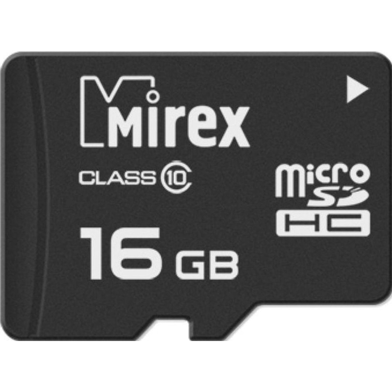 Изображение товара Карта памяти microSDHC Mirex 16 ГБ Class 10 для устройств