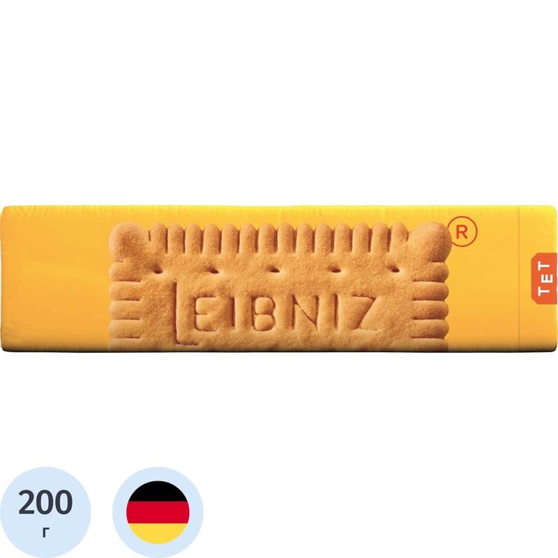 Изображение товара Печенье Leibniz Butter затяжное 200 г со сливочным вкусом, Германия Изображение товара Печенье Leibniz Butter затяжное 200 г со сливочным вкусом, Германия