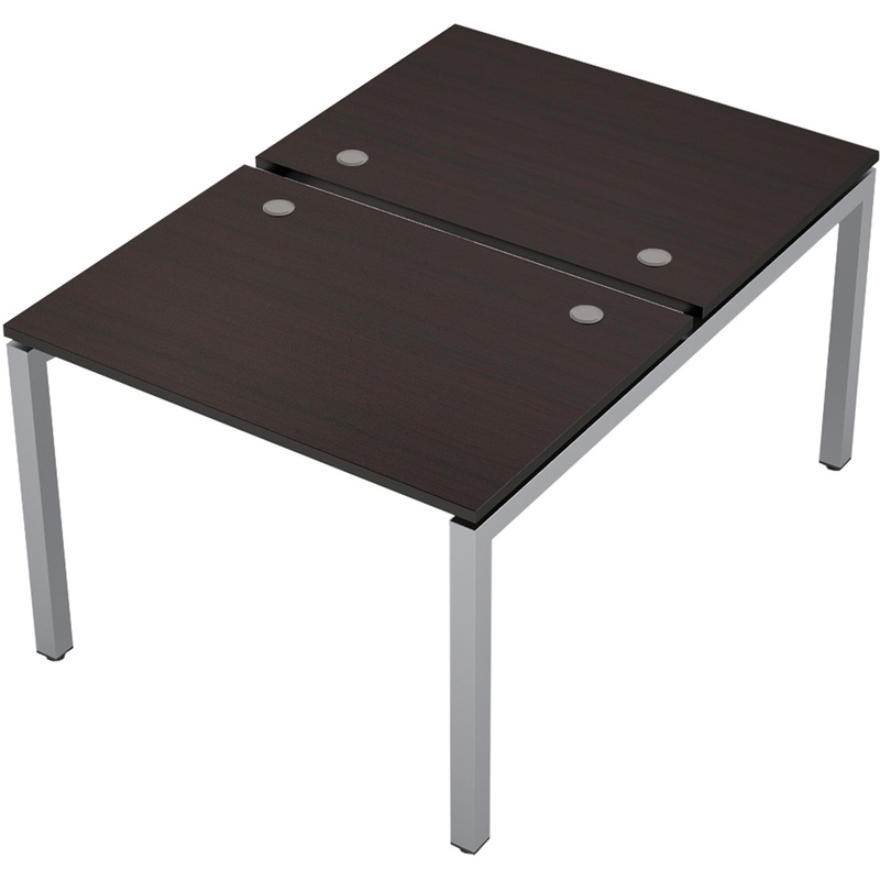 Изображение товара Стол приставной Avance 6МБ.5277 венге/алюминий матовый