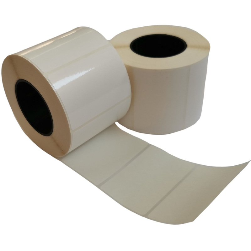 Изображение товара Уценка Термотрансферные этикетки 58x40 мм полипропиленовые белые Республика Беларусь