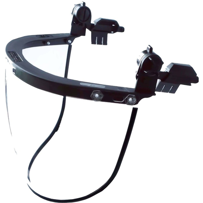 Изображение товара Защитный щиток РОСОМ3 Визион Energo на каску, поликарбонат, защита от ударов и искр