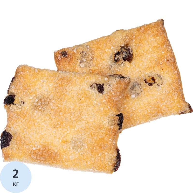 Изображение товара Печенье сдобное Bakery Story Крымское с изюмом 2 кг для чаепития