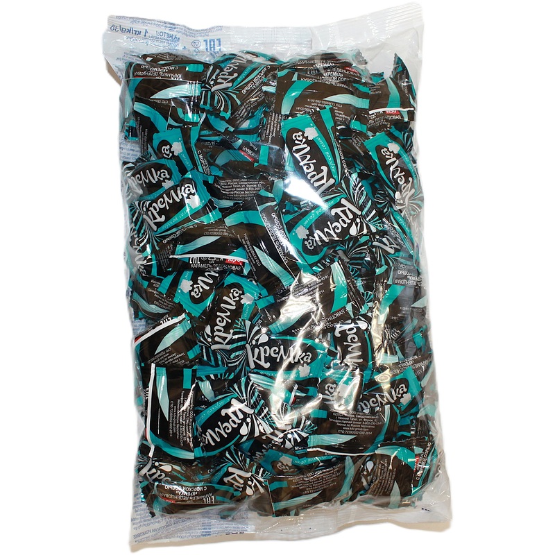 Изображение товара Карамель Кремка с морской солью 1 кг - соленая карамель премиум качества
