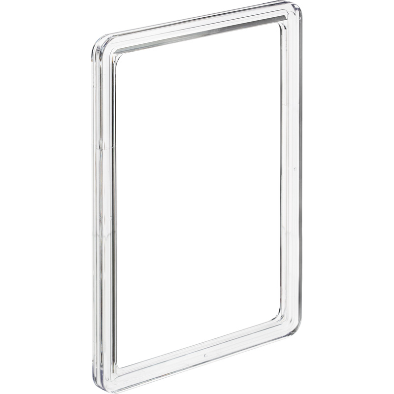 Изображение товара Рамка пластиковая А5 прозрачная (10 штук в упаковке, артикул производителя 102005-00)