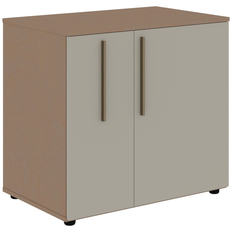 Изображение товара Тумба Velion под фригобар VGR 8655 860х550х800 бело-аметистовая с бронзовой фурнитурой