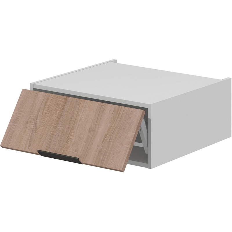 Изображение товара Антресоль VOK AK_24_60 белый шагрень и дуб сонома