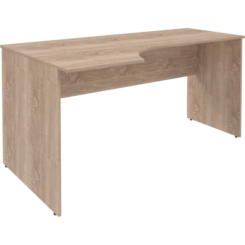 Изображение товара Эргономичный стол Simple SET160-1(L) левый дуб сонома 1600х900 мм