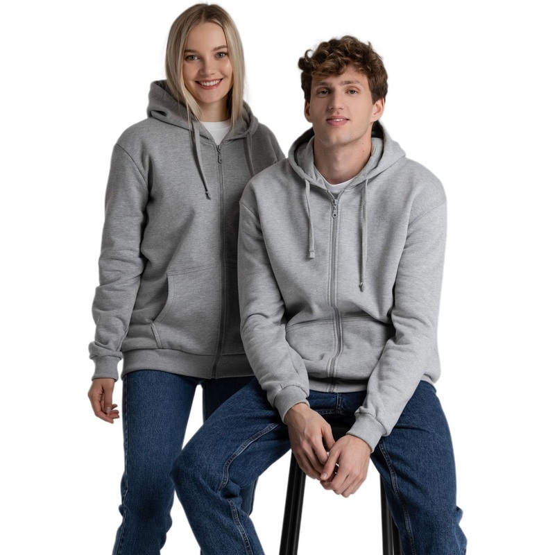 Изображение товара Толстовка Siverga Heavy 2.0 серый меланж размер S