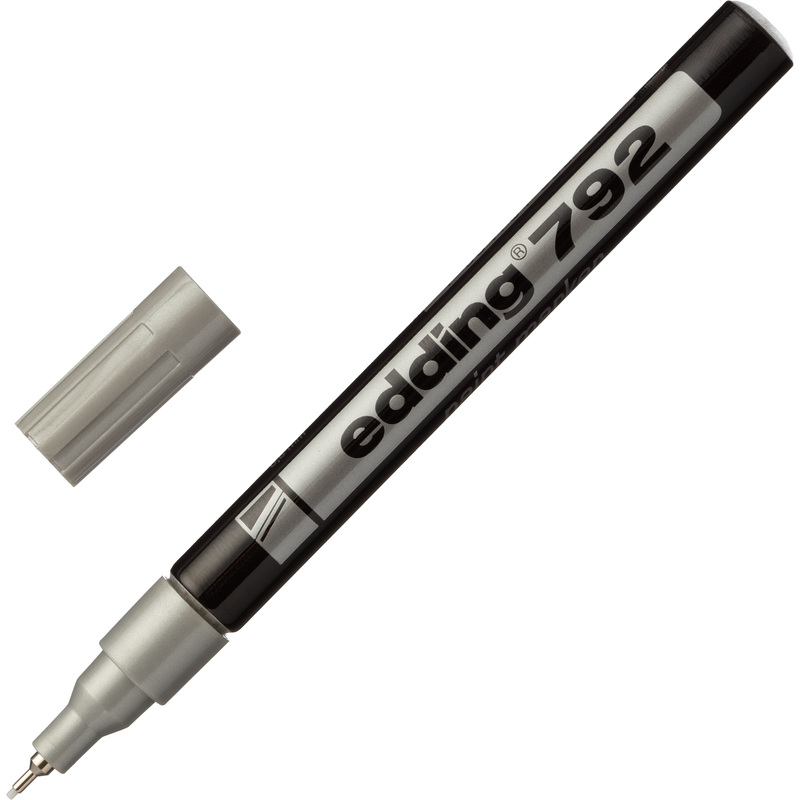 Изображение товара Промышленный лакирующий маркер Edding E-792/54 серебристый, 0.8 мм