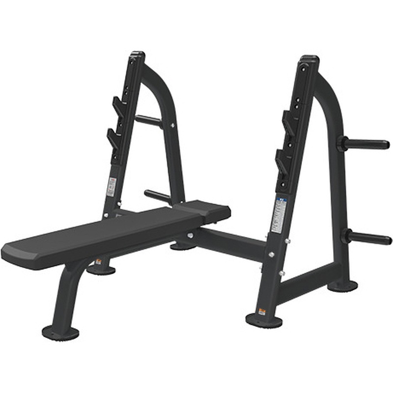 Изображение товара Скамья для жима горизонтальная Bronze Gym BR-1012 профессиональный тренажер