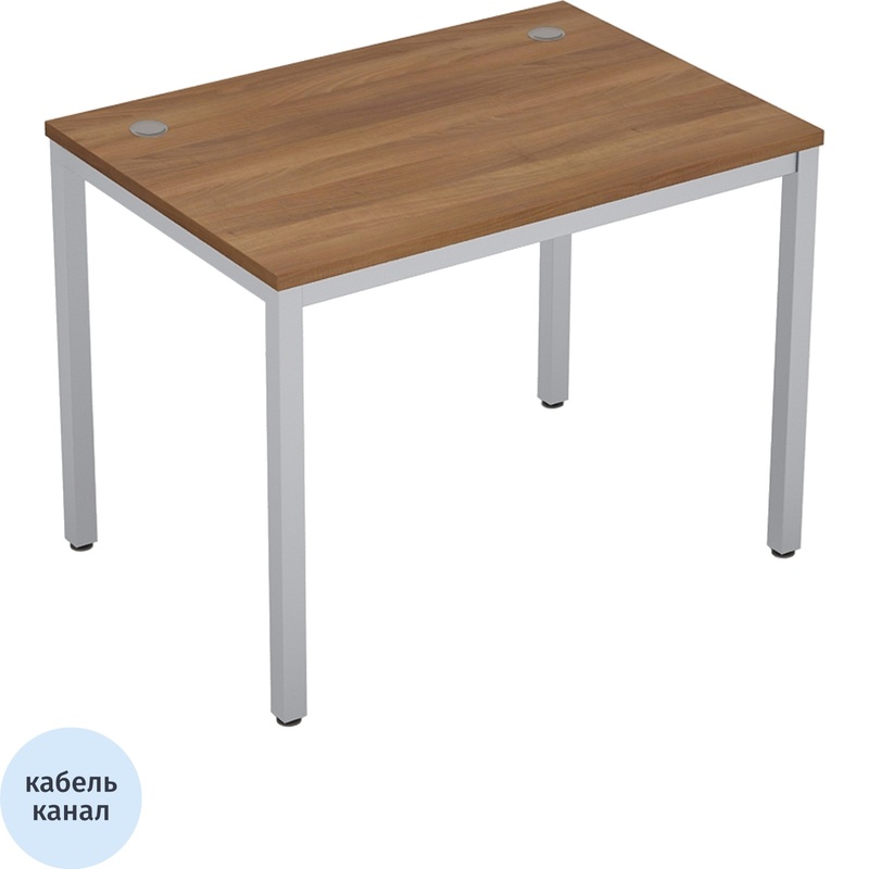Изображение товара Стол прямой Avance 6М.067, офисный с кабель-каналом, регулируемыми опорами