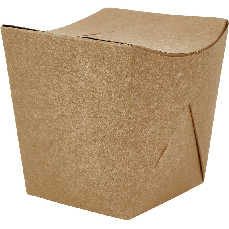 Изображение товара DoEco упаковка для лапши 88×78×109 мм крафт (300 шт)