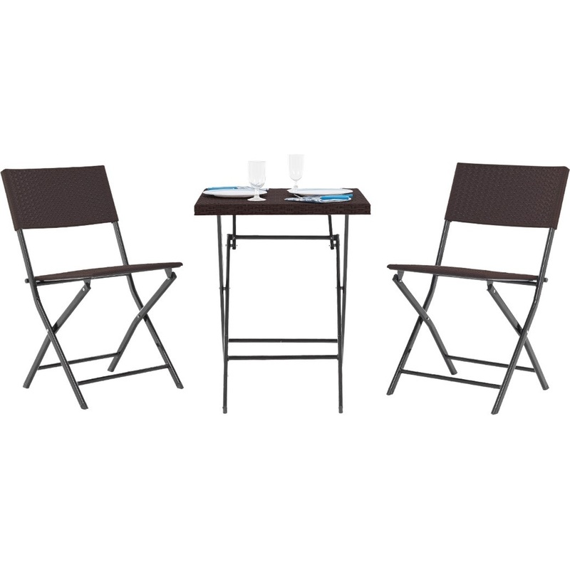 Изображение товара Набор мебели балконной Green Glade Келли 71305 коричневый 2 места