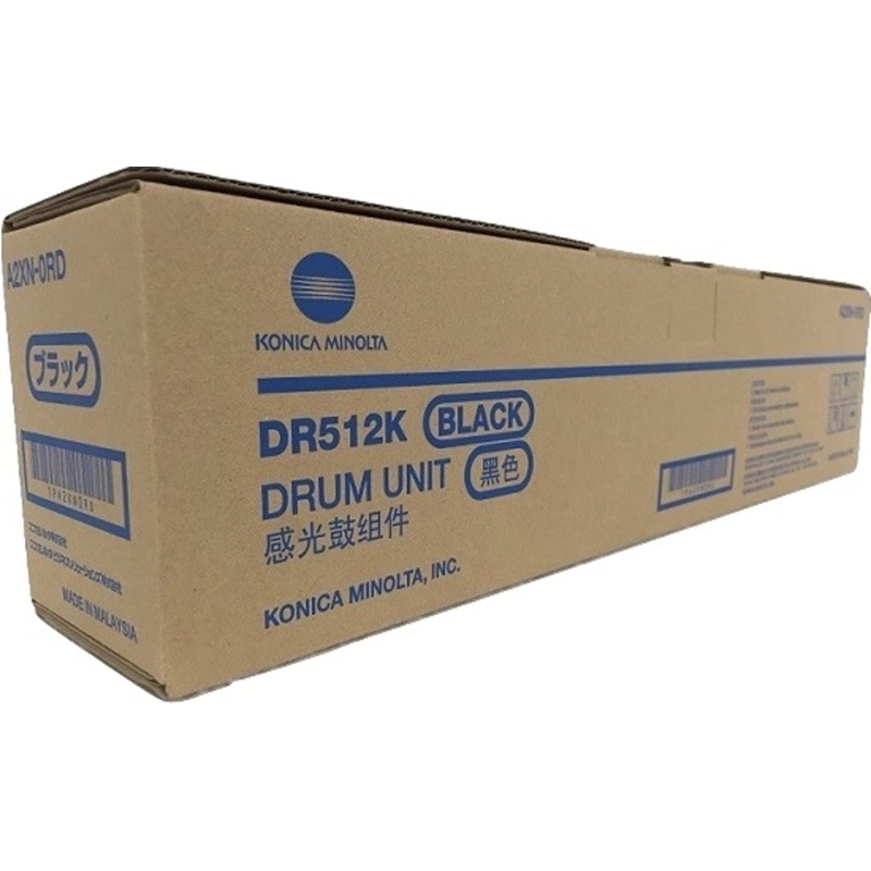 Изображение товара Фотобарабан Konica Minolta DR-512K черный оригинальный для bizhub