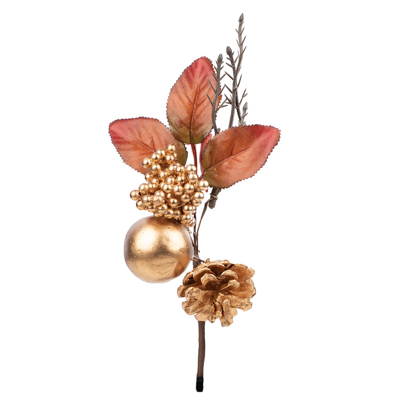 Изображение товара Декоративная веточка для интерьера 22x10.5x6 см оригинальный дизайн
