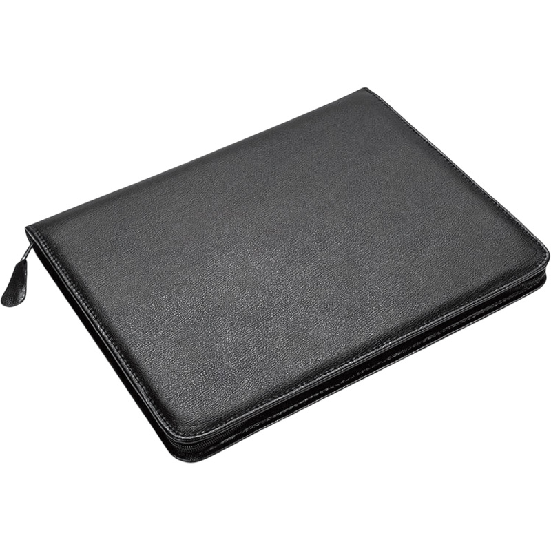 Изображение товара Деловая сумка-папка Алекс Лидер из искусственной кожи черного цвета