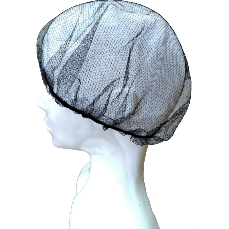 Изображение товара Одноразовая черная сетка для волос 100 штук профессионального качества