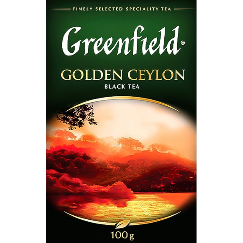 Изображение товара Чай листовой чёрный Greenfield Golden Ceylon 100 г Изображение товара Чай листовой чёрный Greenfield Golden Ceylon 100 г