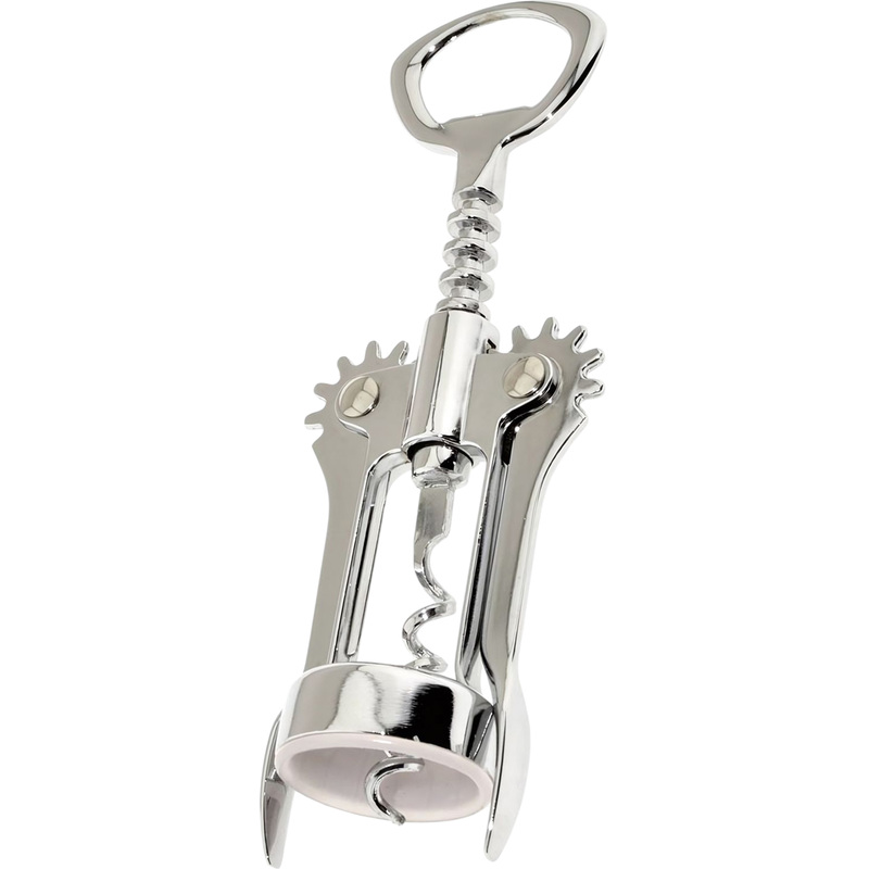 Изображение товара Штопор Мультидом Дэйли хромированная сталь 150 мм рычажный механизм удобство надежность