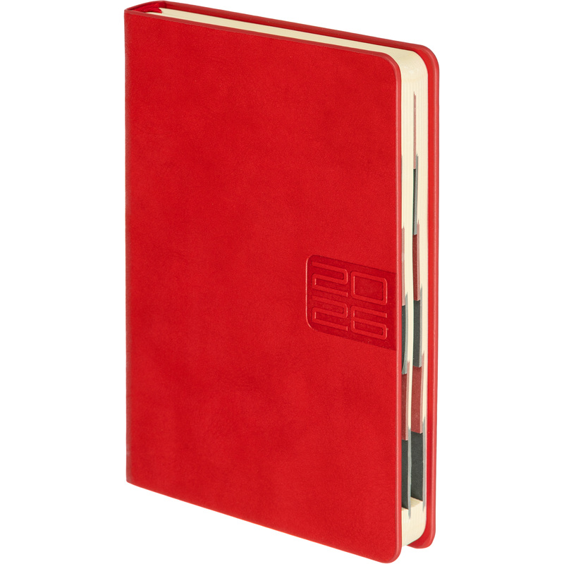 Изображение товара Ежедневник 2026 год Escalada искусственная кожа А6+ 176 листов красный
