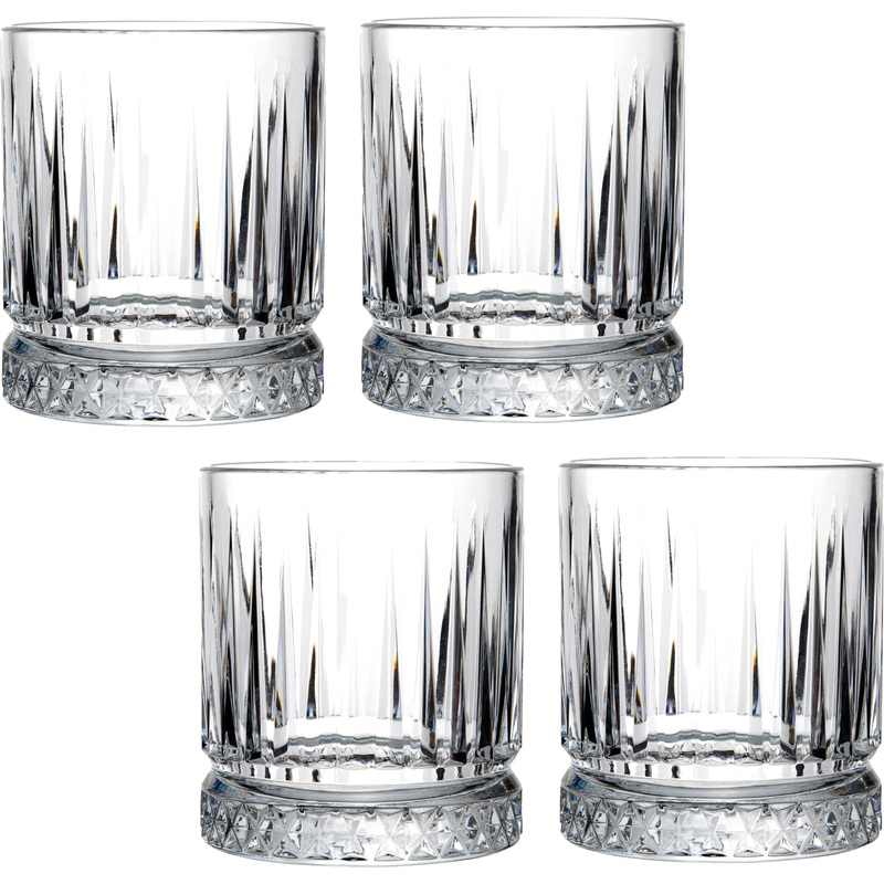Изображение товара Набор стаканов (олд фэшн) Pasabahce Элизия 355 мл (4 штуки в упаковке)