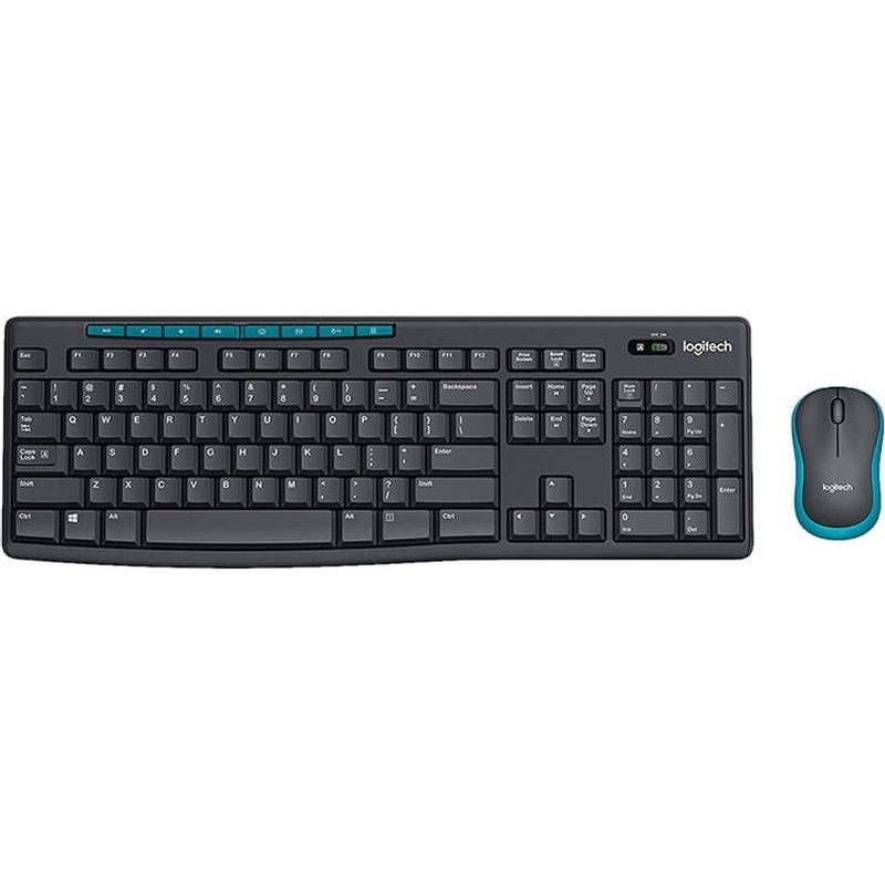 Изображение товара Комплект беспроводной клавиатура и мышь Logitech MK275 (920-008535/920-007721)