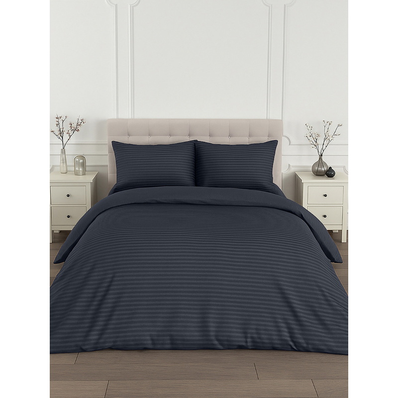 Изображение товара Комплект постельного белья Monocolor 2-спальное из страйп-сатина 50x70 см