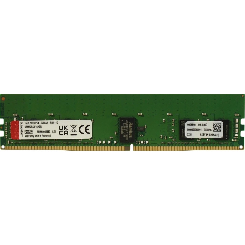 Изображение товара Модуль памяти Kingston DDR4 16 ГБ KSM32RS8/16HCR с ECC и высокой частотой